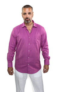 raspberry;birds eye - long sleeve