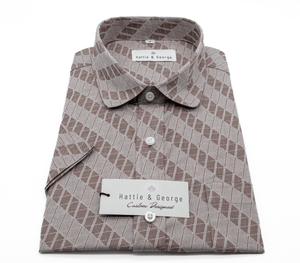 Coffee; Coffee men's short sleeve dress shirt.