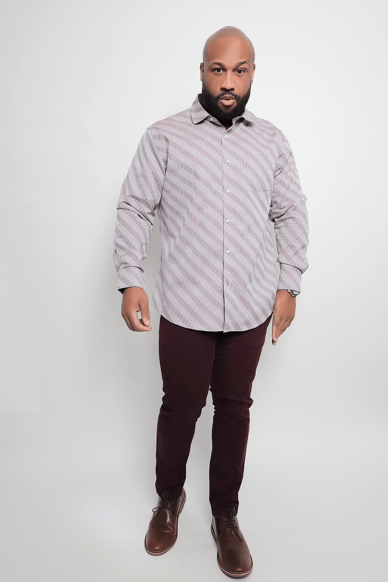 Coffee; Coffee men's long sleeve dress shirt.