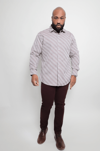 Coffee; Coffee men's long sleeve dress shirt.