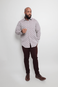 Coffee; Coffee men's long sleeve dress shirt.
